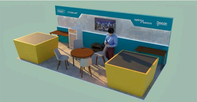 3D Booth PT Trit Indonesia